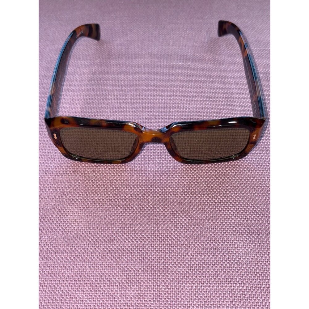 AIRE Pluto Sunglasses in Syrup Tort & Sage Tint Brown New Unisex Sunnies - Picture 6 of 14